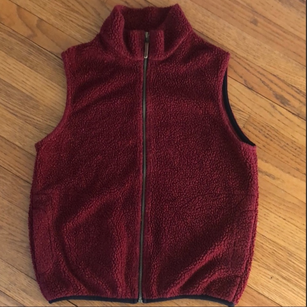 Vintage Land’s End Fleece Vest